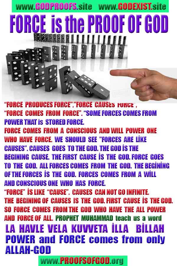 evidences of God