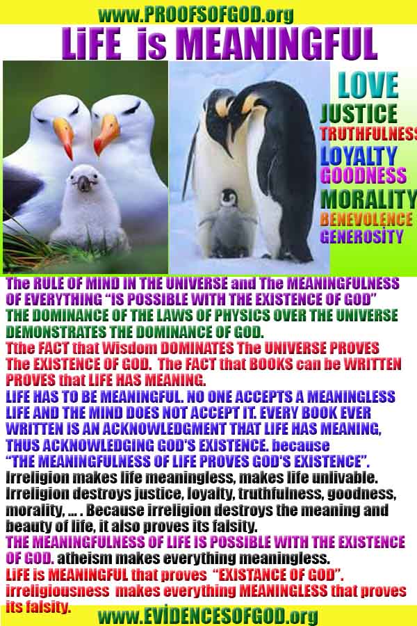 God's evidences