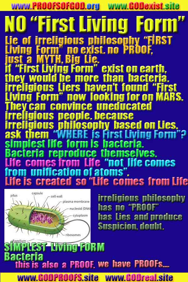 God's proofs and evidences